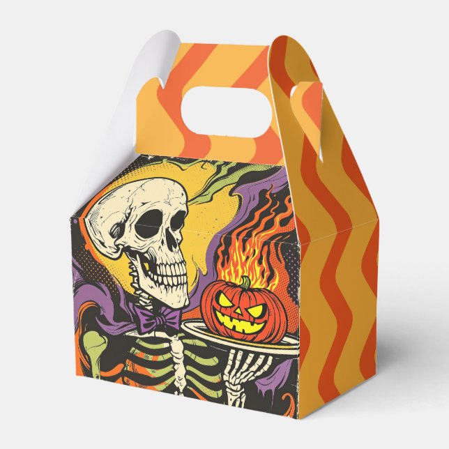 "Serving up Scares" Replica Circa 1950er Geschenkschachtel (Vorderseite)