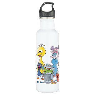 Sesame Pals Doodley Graphic Edelstahlflasche