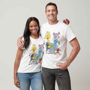 Sesame Pals Doodley Graphic T-Shirt