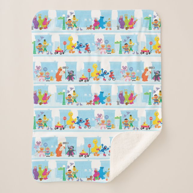 Sesame Pals Spaziergang entlang der Sesamstraße Mu Sherpadecke (Vorderseite)