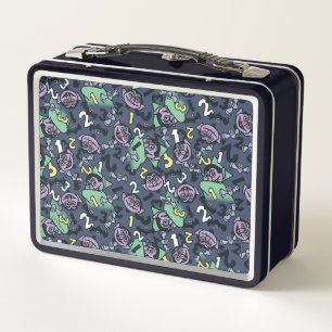 Sesame Sesame Count von Count Doodle Pattern Metall Brotdose