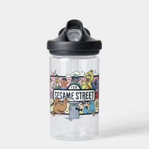 Sesame Sesame Sesame Pals Doodle Sign Trinkflasche