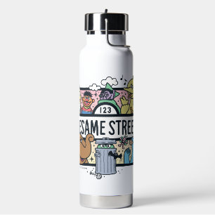 Sesame Sesame   Sesame Pals Doodle Sign Trinkflasche