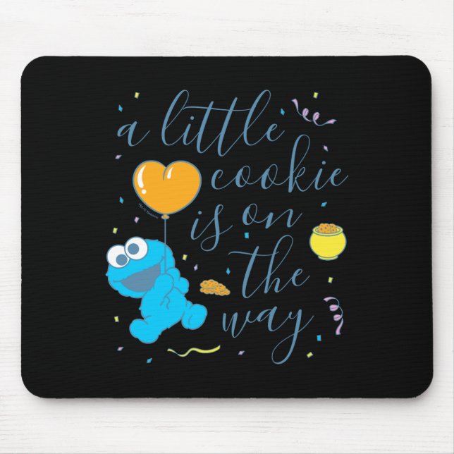 Sesame Street A Little Cookie Is On The Way  Mousepad (Vorne)
