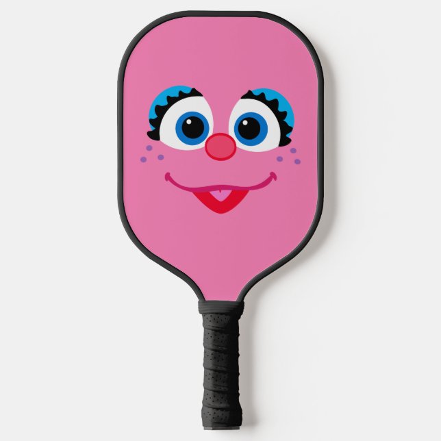 Sesame Street Abby Cadabby Face Pickleball Schläger (Vorderseite)