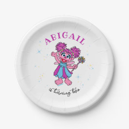 Sesame Street Abby Cadabby Sparkles Birthday Pappteller