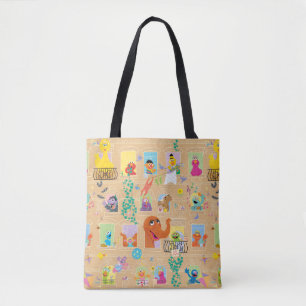 Sesame Street Apartment Windows-Muster
