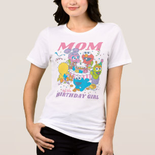 Sesame Street   Baby's Erster Geburtstag - Mama Tri-Blend Shirt