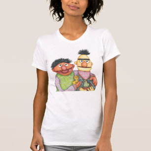 Sesame Street Bert und Ernie Watercolor T-Shirt