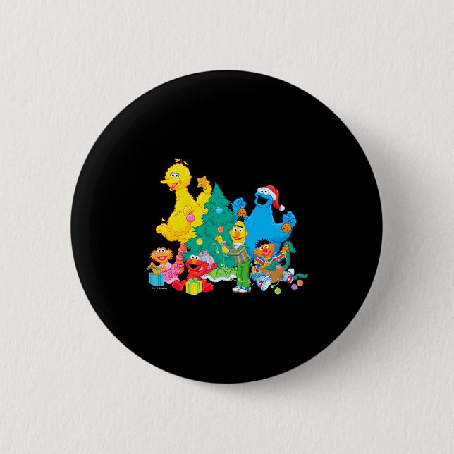 Sesame Street Christmas Pals  Button (Vorderseite)