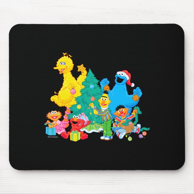 Sesame Street Christmas Pals  Mousepad (Vorne)