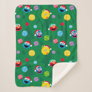 Sesame Street Christmas Tree Pattern Sherpadecke