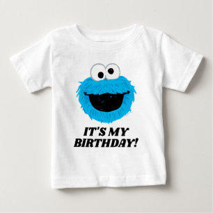 Sesame Street   Cookie Monster - Ich habe Geburtst Baby T-shirt
