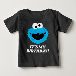 Sesame Street   Cookie Monster - Ich habe Geburtst Baby T-shirt