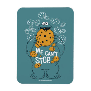 Sesame Street Cookie Monster - Ich kann nicht au Magnet