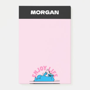 Sesame Street   Cookie Monster   Name hinzufügen Post-it Klebezettel