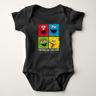 Sesame Street   Die Original-Cool-Kids Baby Strampler