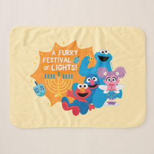Sesame Street Ein Fell-Fest der Lichter! Sherpadecke