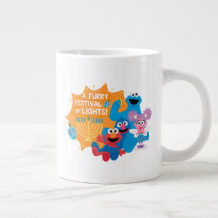 Sesame Street   Ein Fellfest der Lichter! Jumbo-Tasse