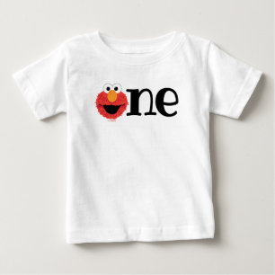 Sesame Street   Elmo 1. Geburtstag Schultafel Baby T-shirt