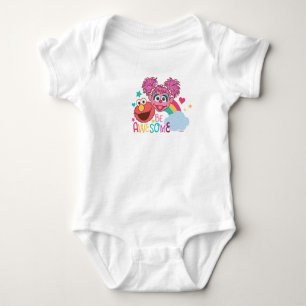 Sesame Street   Elmo & Abby - Sei super Baby Strampler