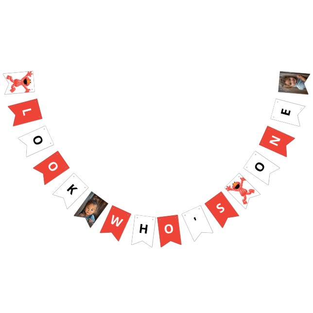 Sesame Street Elmo | Crayon Birthday Wimpelkette (Alle)