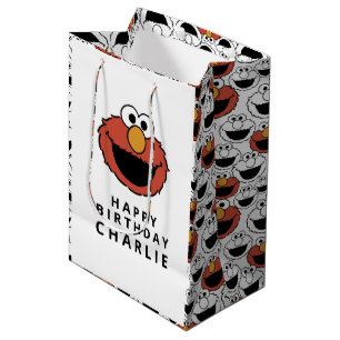 Sesame Street Elmo - Erstes Geburtstagsgeschenk Mittlere Geschenktüte
