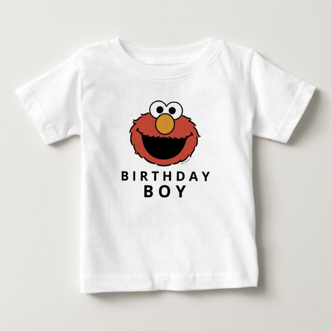 Sesame Street | Elmo - First Birthday Baby T-Shirt (Vorderseite)