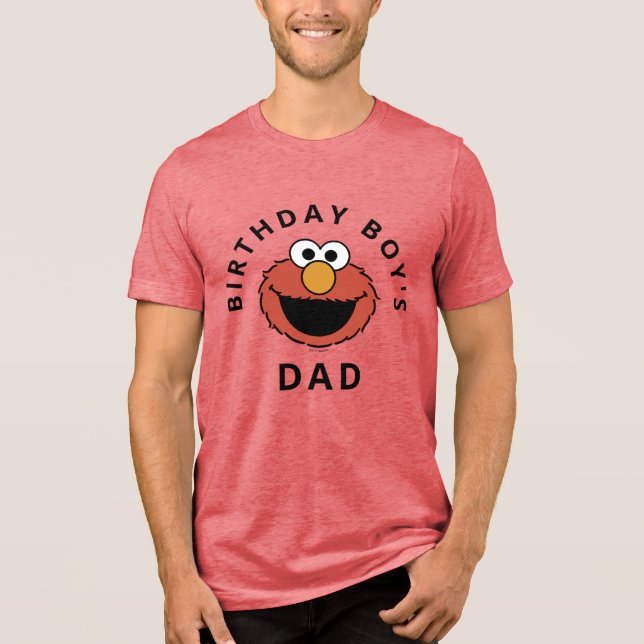 Sesame Street | Elmo - First Birthday Tri-Blend Sh Tri-Blend Shirt (Vorderseite)