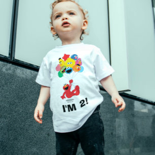Sesame Street Elmo & Freunde - 2. Geburtstag Baby T-shirt