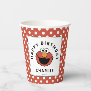 Sesame Street   Elmo Geburtstag Papierbecher