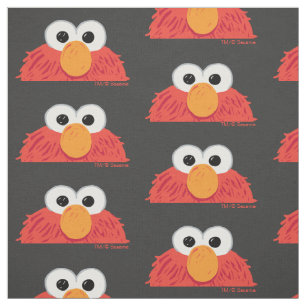 Sesame Street Elmo großes Gesicht Stoff