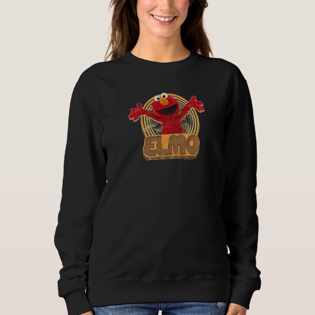 Sesame Street Elmo Iron on Premium Sweatshirt (Vorderseite)