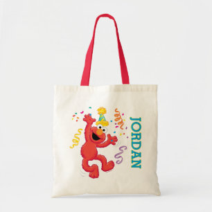 Sesame Street Elmo Regenbogen-Geburtstag Tragetasche