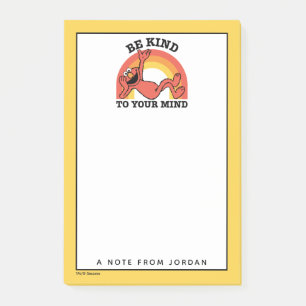 Sesame Street   Elmo sei nett   Füge Deinen Namen  Post-it Klebezettel