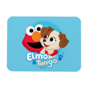 Sesame Street   Elmo & Tango Abzeichen Magnet