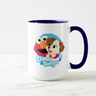 Sesame Street   Elmo & Tango Abzeichen Tasse