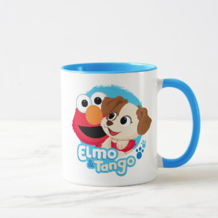 Sesame Street   Elmo & Tango Abzeichen Tasse