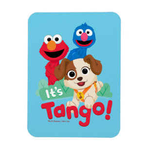 Sesame Street   Es ist Tango mit Elmo und Grover Magnet