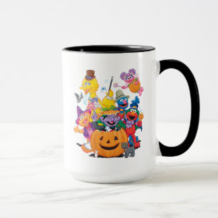 Sesame Street Freunde Frohes Halloween Tasse