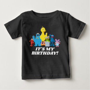 Sesame Street Freunde   Ich habe Geburtstag Baby T-shirt