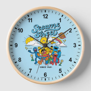 Sesame Street Freunde seit 1969 Uhr