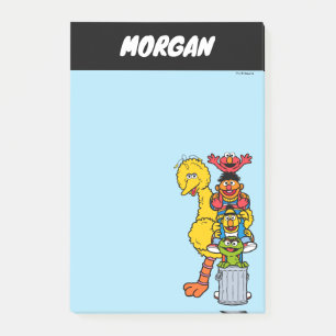 Sesame Street   Fügen Sie Ihren Namen hinzu Post-it Klebezettel