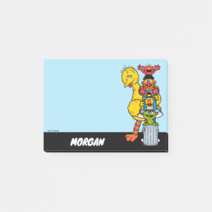 Sesame Street   Fügen Sie Ihren Namen hinzu Post-it Klebezettel