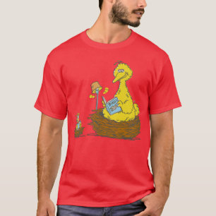 Sesame Street Große Vogel und Kleine Vogel Lesende T-Shirt