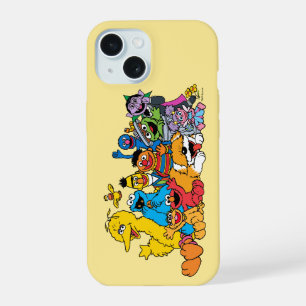 Sesame Street Gruppenporträt der Sesame-Freunde iPhone 15 Hülle