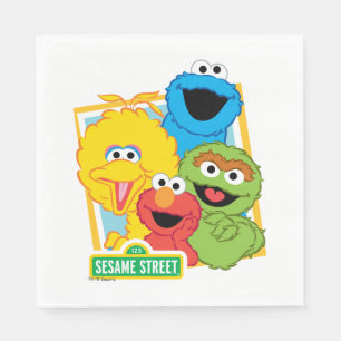 Sesame Street-Kumpel Serviette