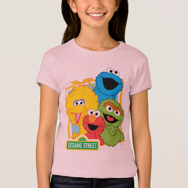 Sesame Street-Kumpel T-Shirt (Vorderseite)