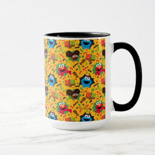 Sesame Street Kwanzaa Pattern Tasse