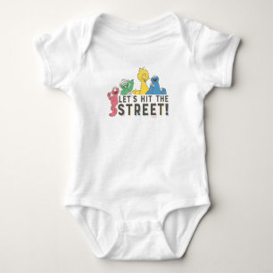 Sesame Street   Lasst uns auf die Straße gehen! Baby Strampler